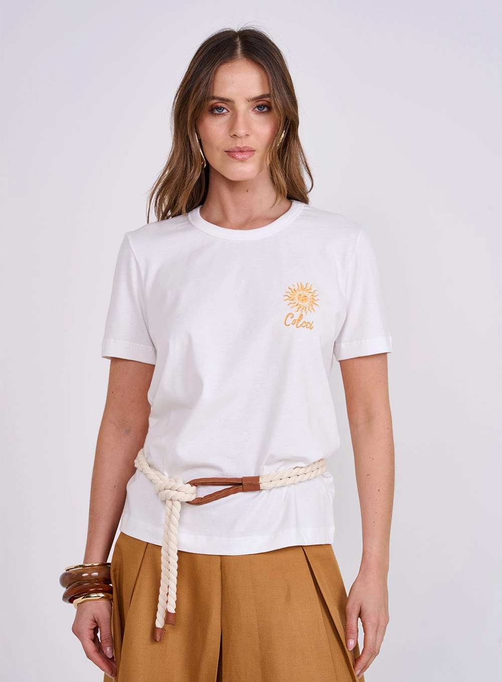 Camiseta Comfort Com Estampa Off Shell