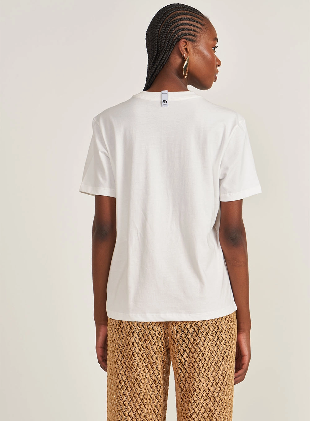 Camiseta Boy Com Estampa Frontal Off Shell