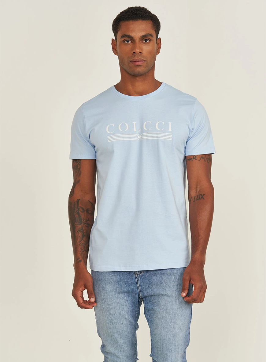 Camiseta Slim Manga Curta