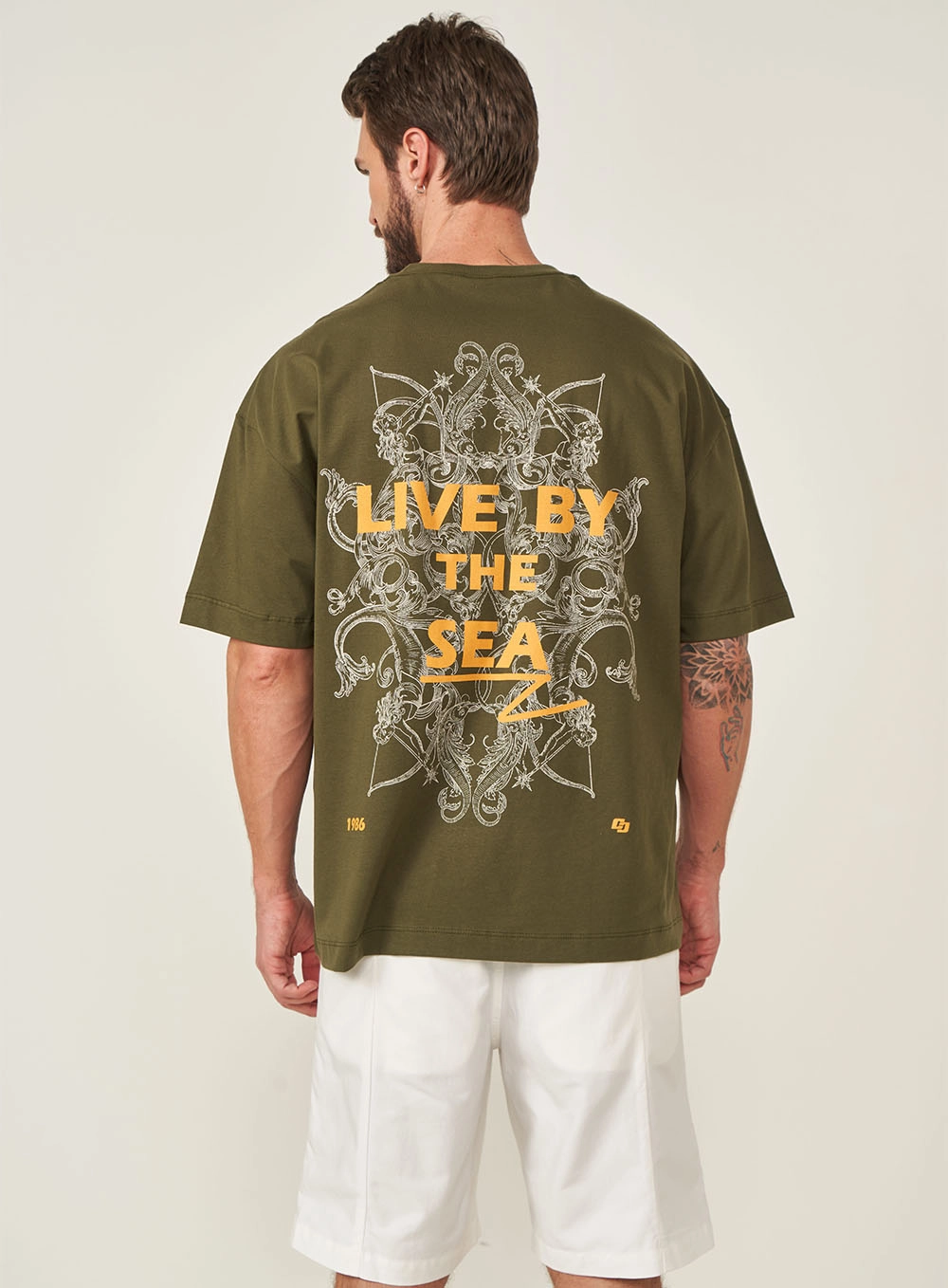 Camiseta Masculina Manga Curta Verde