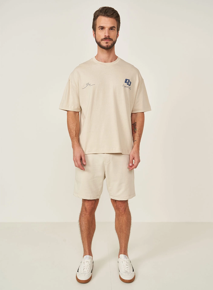 Camiseta Box New Com Estampa Costas