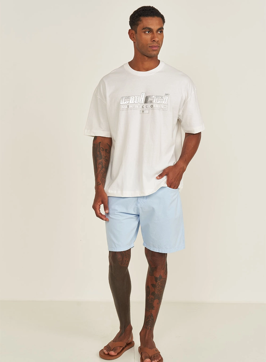 Camiseta Masculina Com Estampa