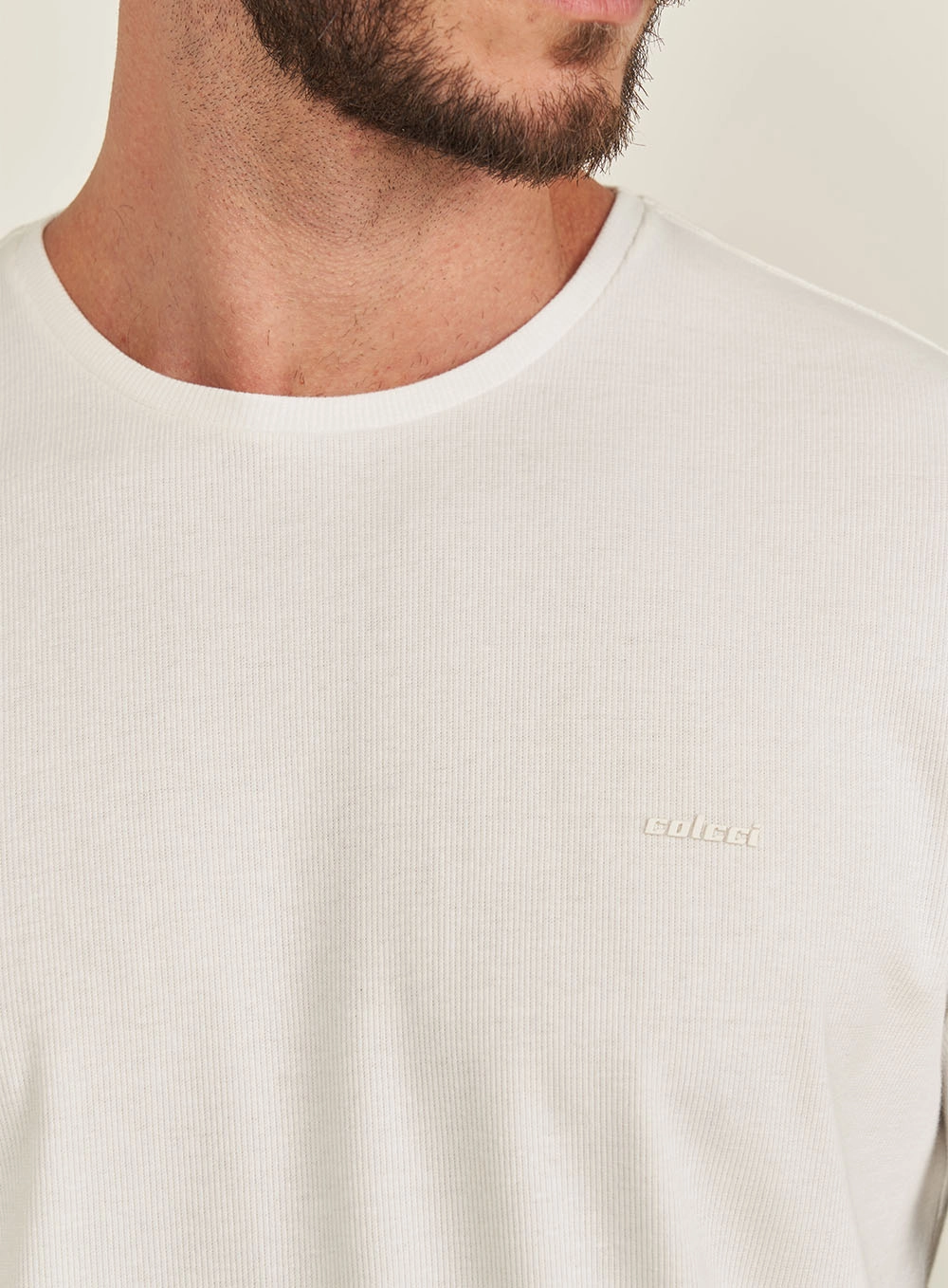 Camiseta Masculina Slim Off Shell