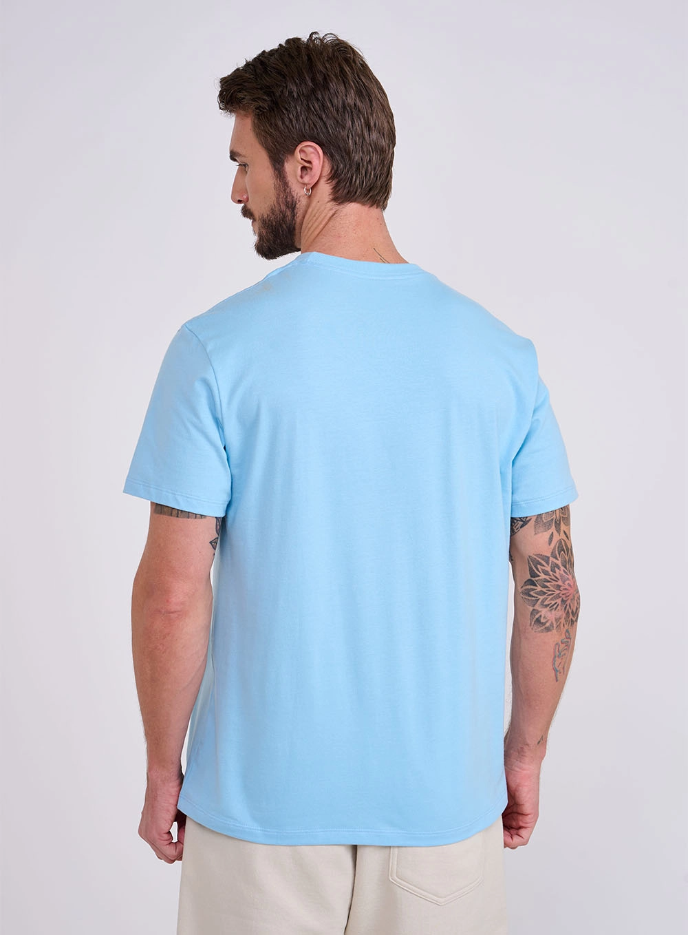 Camiseta Sport Fishing Com Estampa Azul