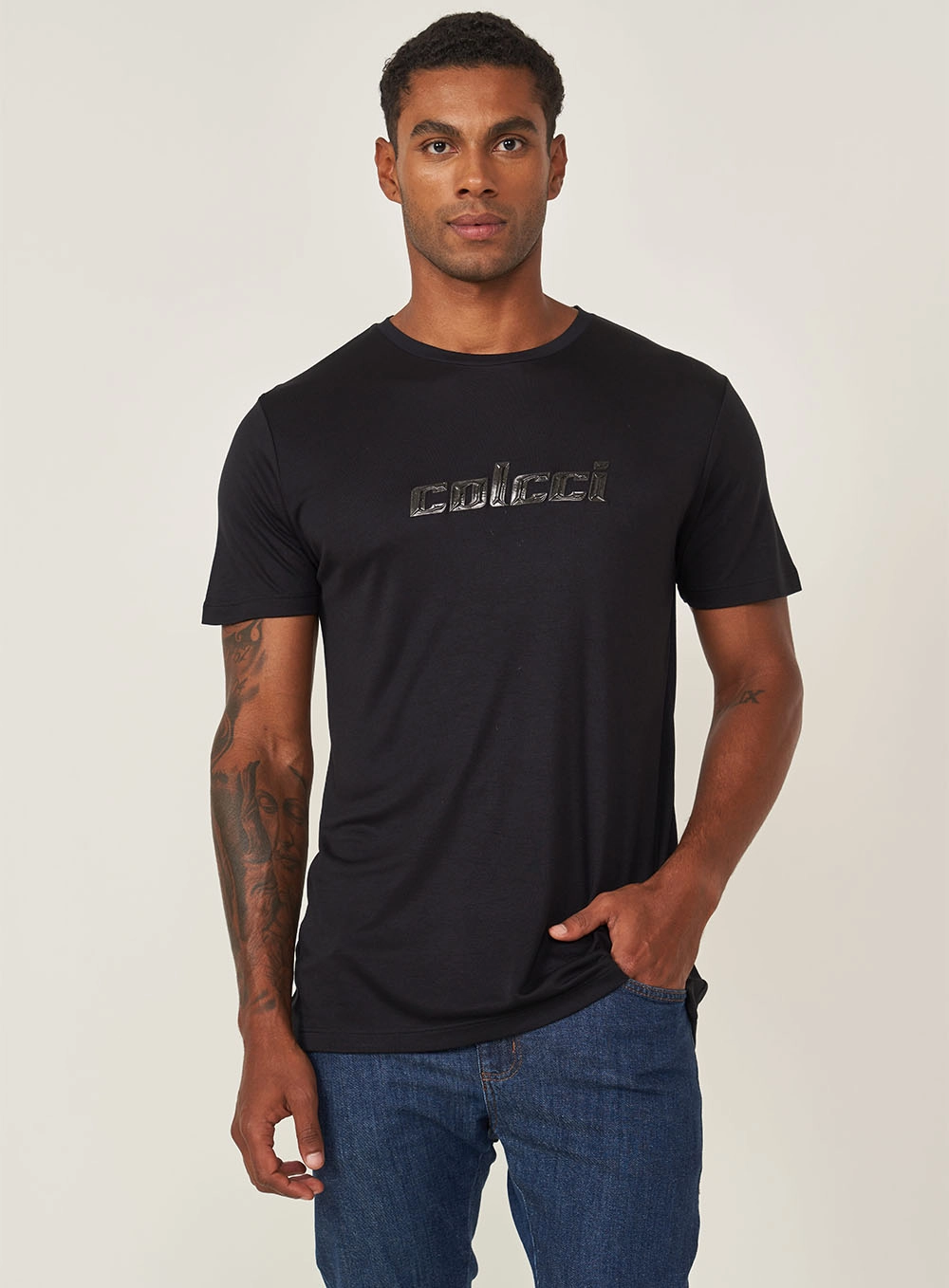 Camiseta Colcci Preto