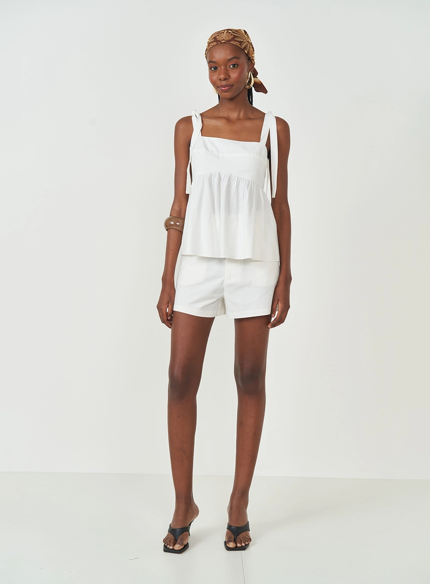 Blusa Slim Evasê