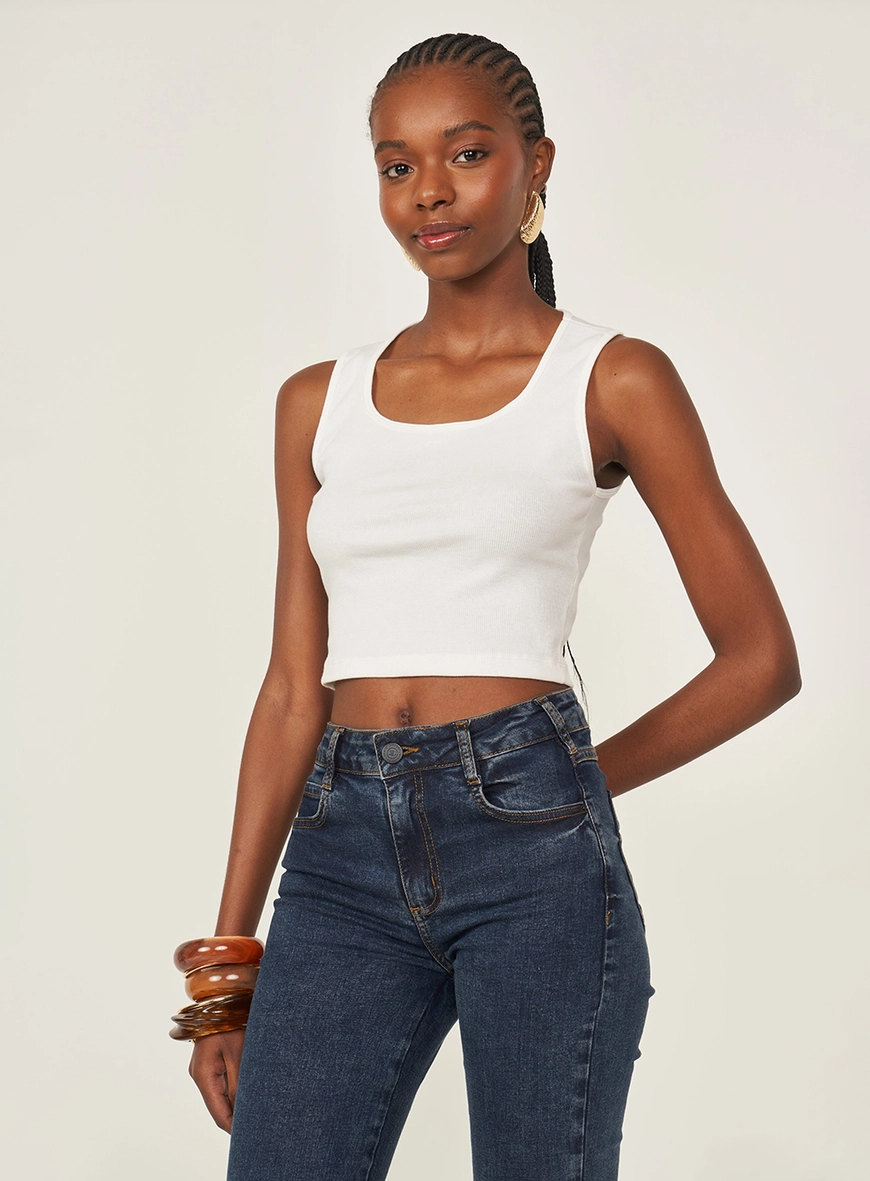 Regata Canelada Cropped Slim