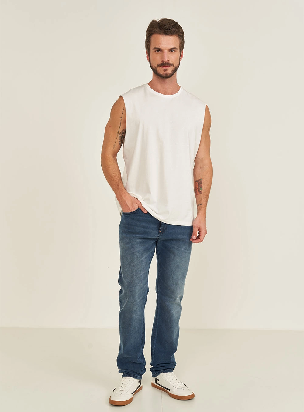 Regata Masculina Comfort Off Shell