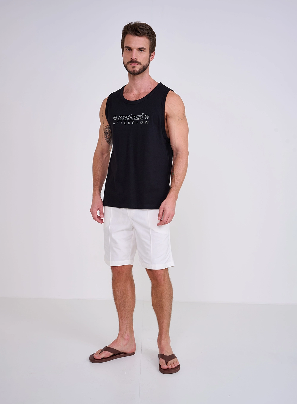 Regata Masculina Estampada Rio Preto