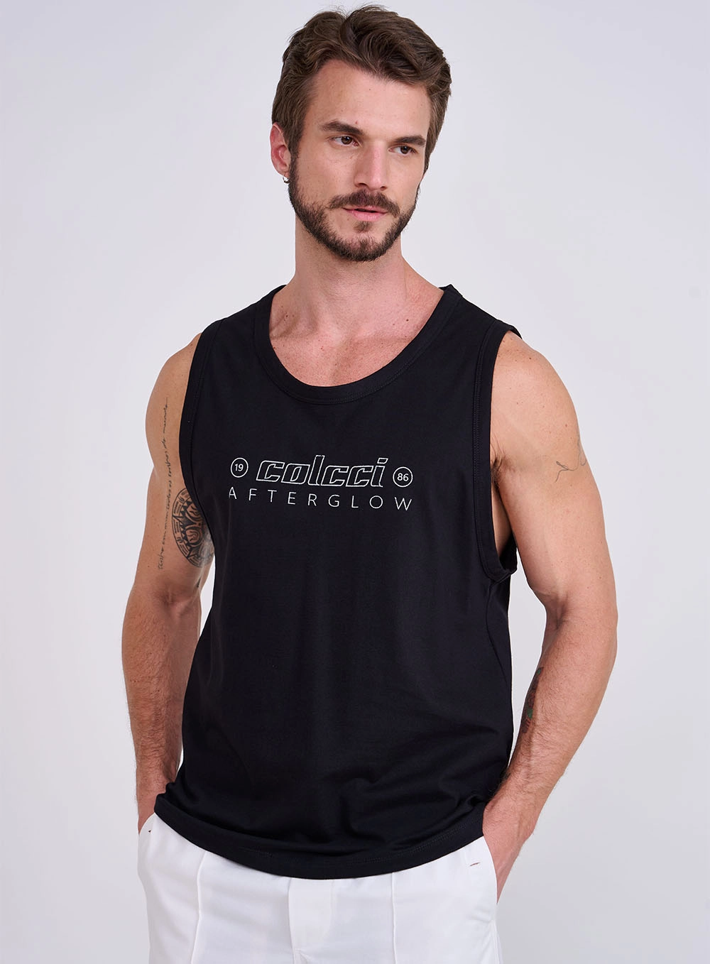 Regata Masculina Estampada Rio Preto