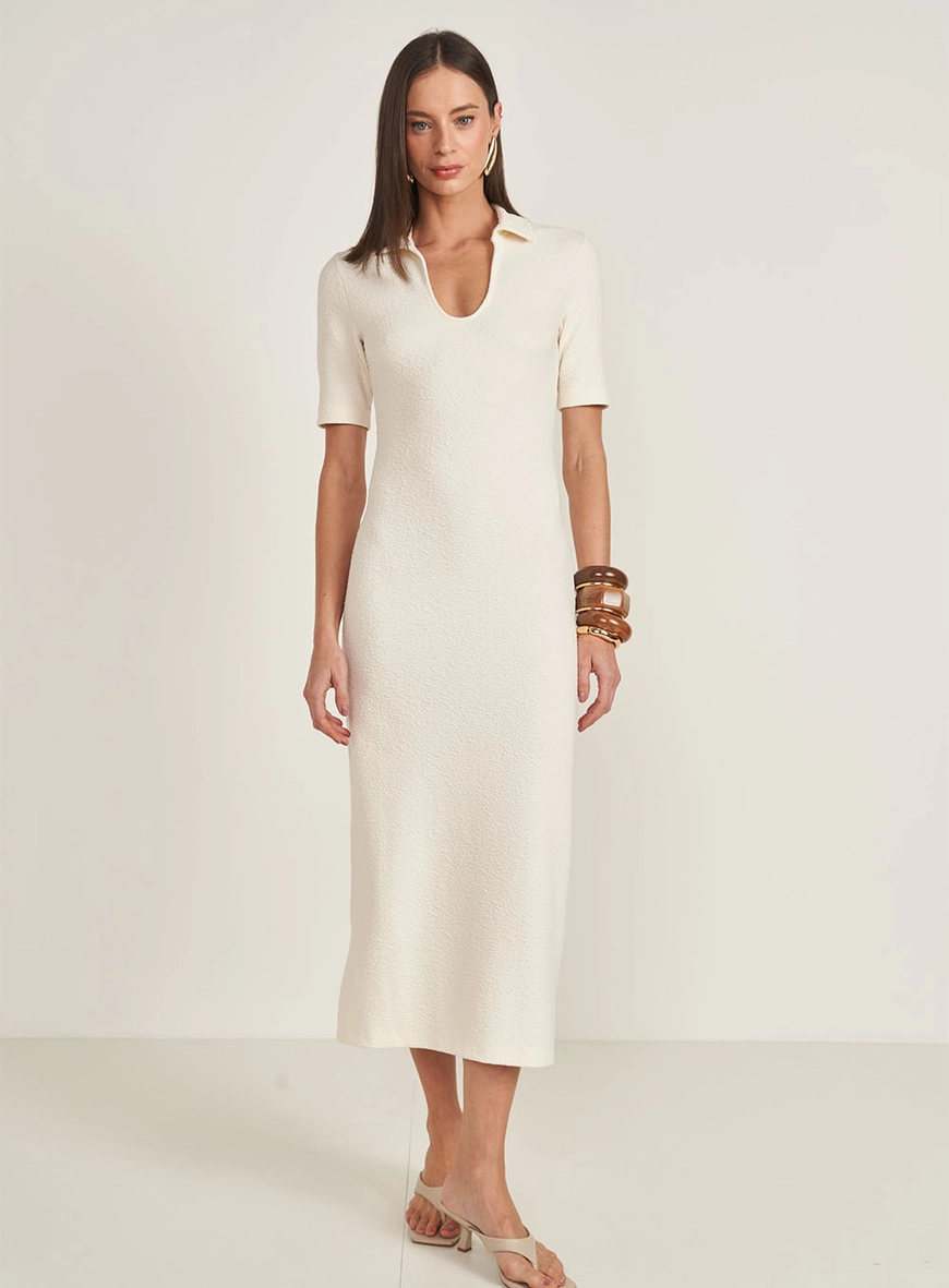 Vestido Midi Justo