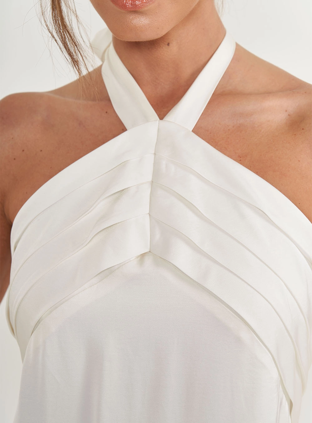 Vestido Comfort Com Franjas Off Shell