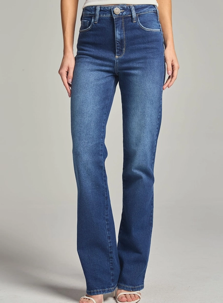 Calça Jeans Feminina Flare