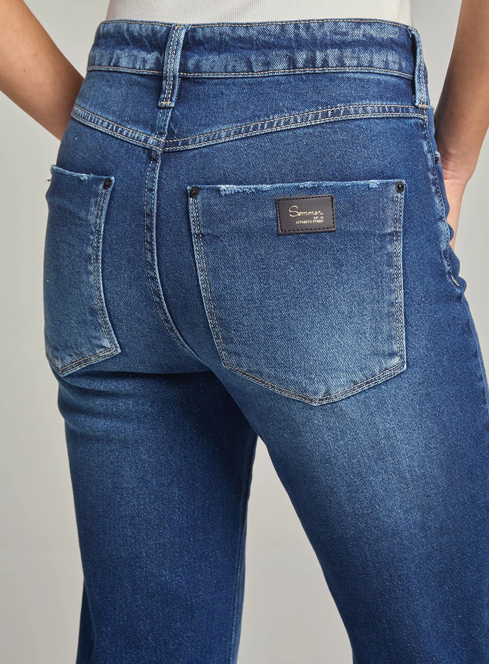 Calça Jeans Feminina Flare Índigo 3