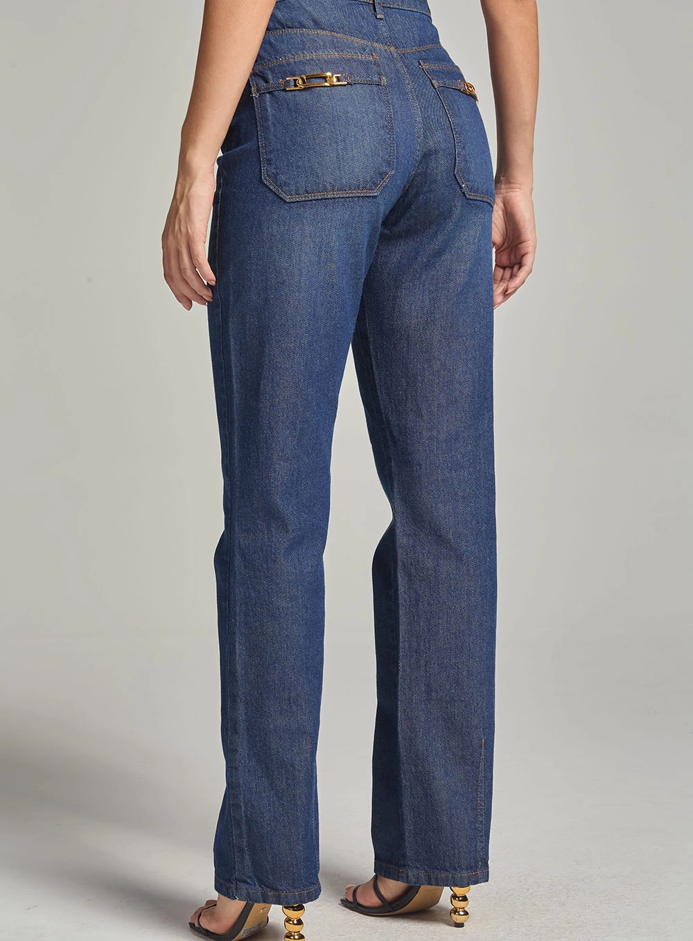 Calça Jeans Reta Índigo 4