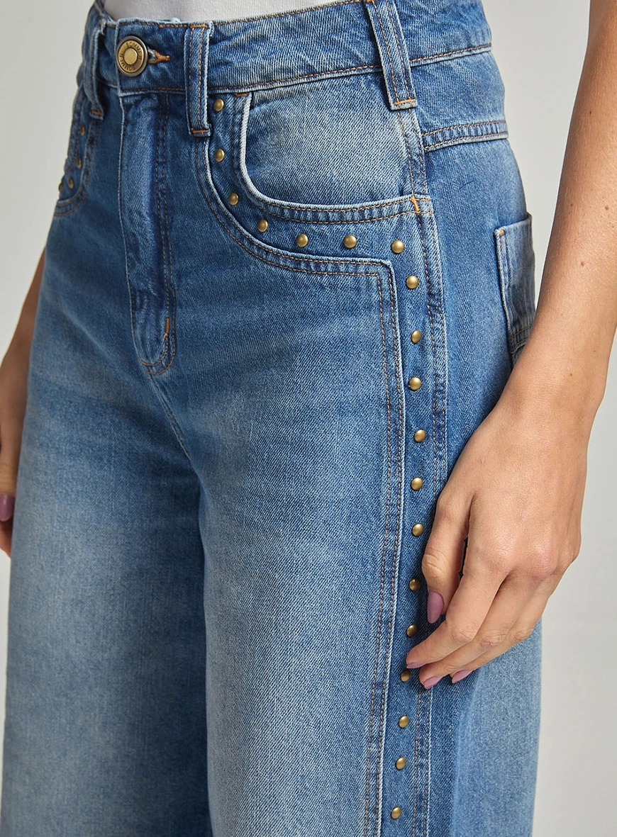 Calca Jeans  Feminino Sommer Índigo 3