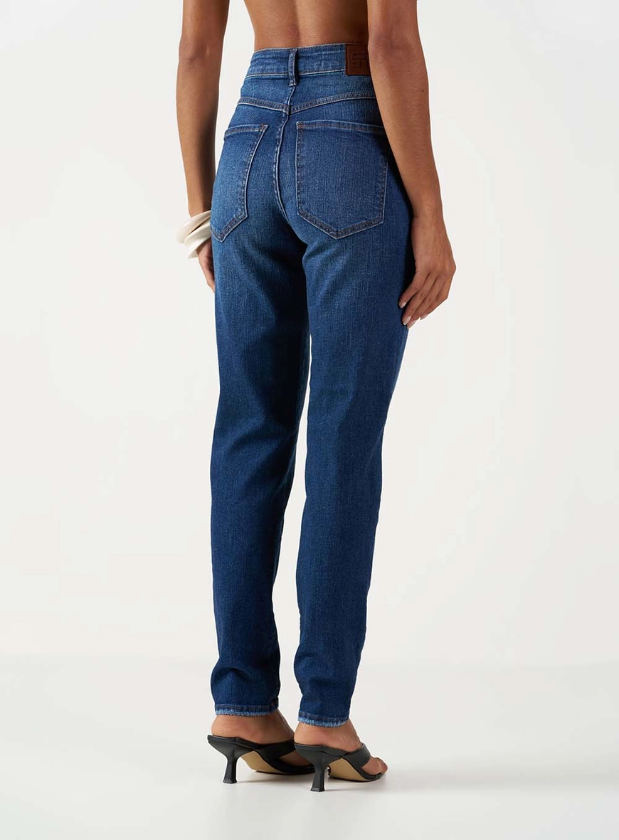 Calça Jeans Mom Stretch Índigo 3
