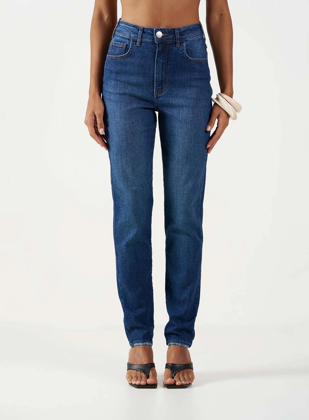 Calça Jeans Mom Stretch Índigo 2