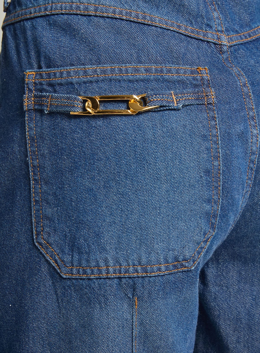 Bermuda Jeans Feminina Boyfriend Índigo 3