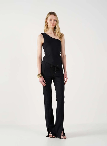 Calça Small Malha Com Amarração