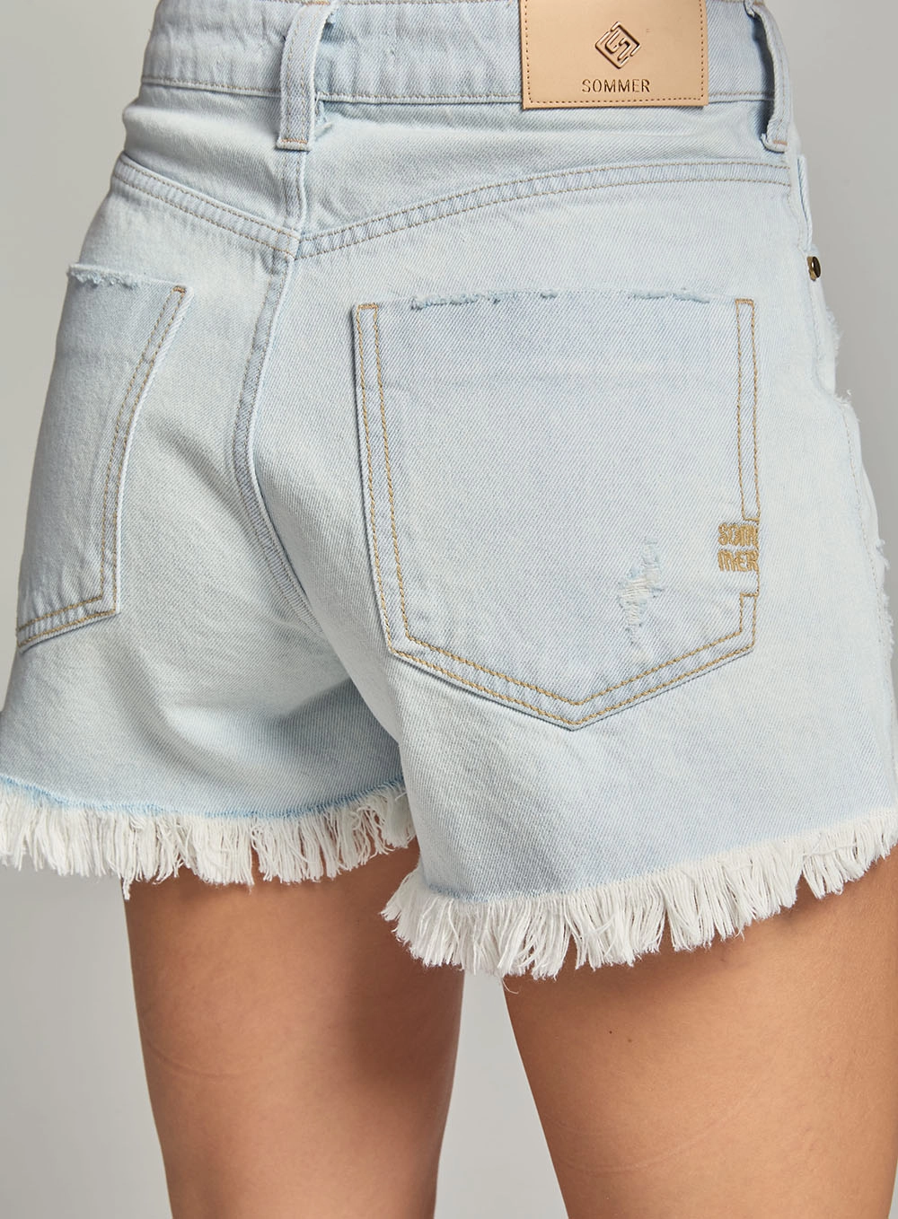 Short Jeans  Feminino Sommer Índigo 3