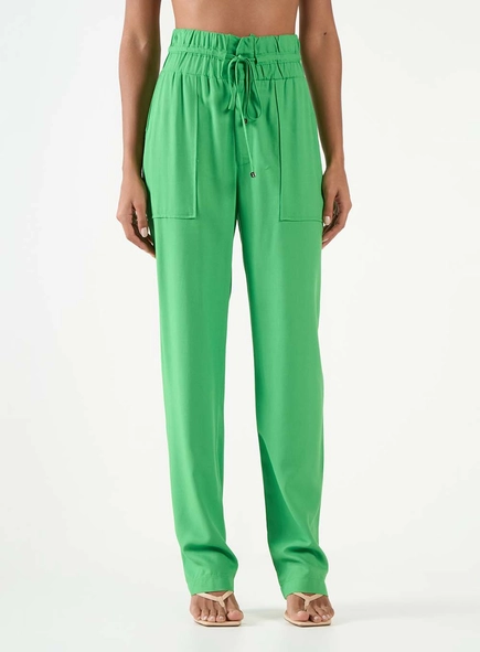 Calça Alfaiataria Jogger Cós Com Elástico