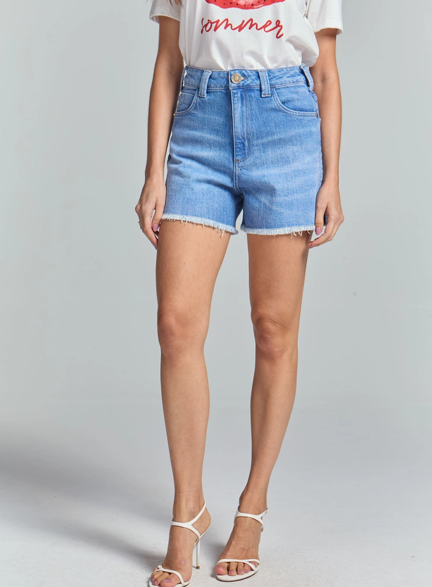 Short Jeans  Feminino Sommer Índigo 2