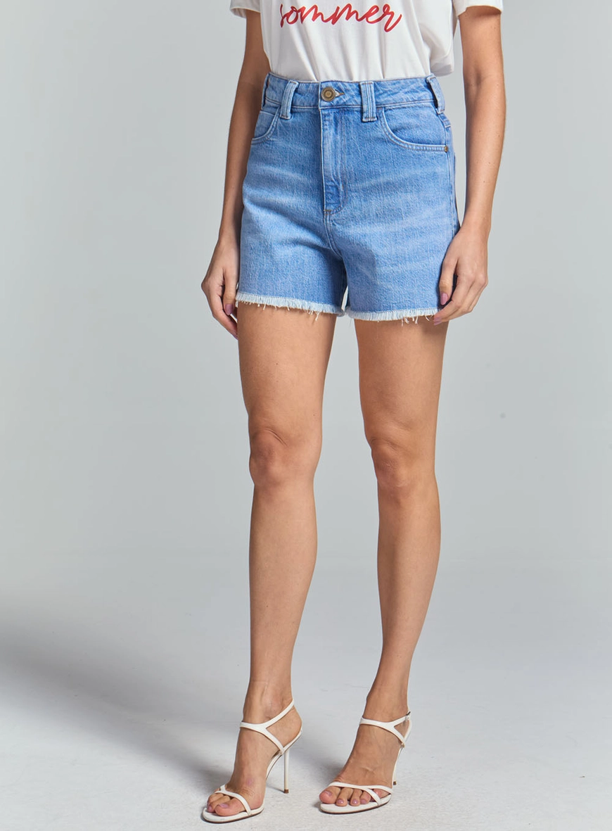 Short Jeans  Feminino Sommer Índigo 3