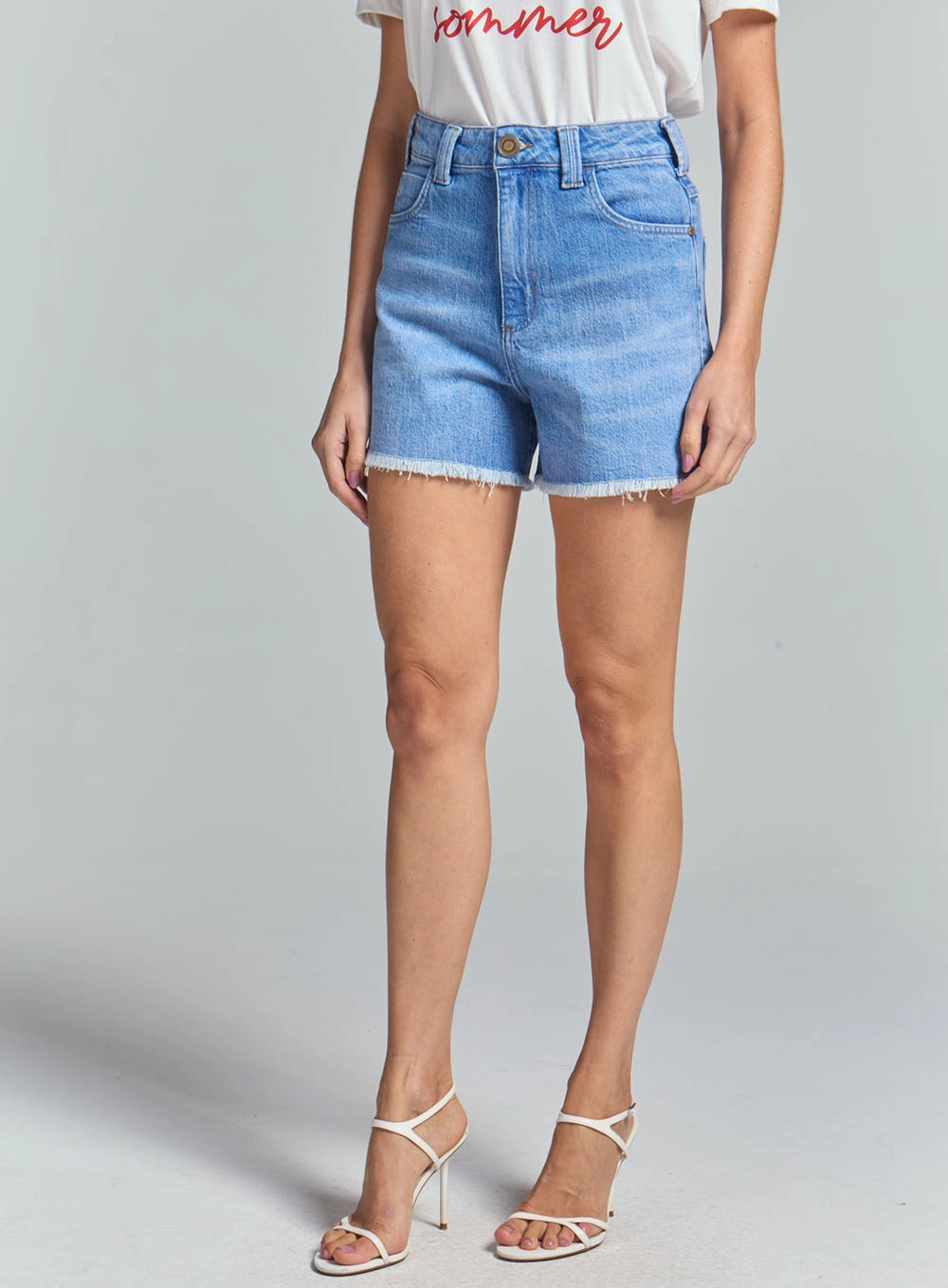Short Jeans  Feminino Sommer Índigo 3