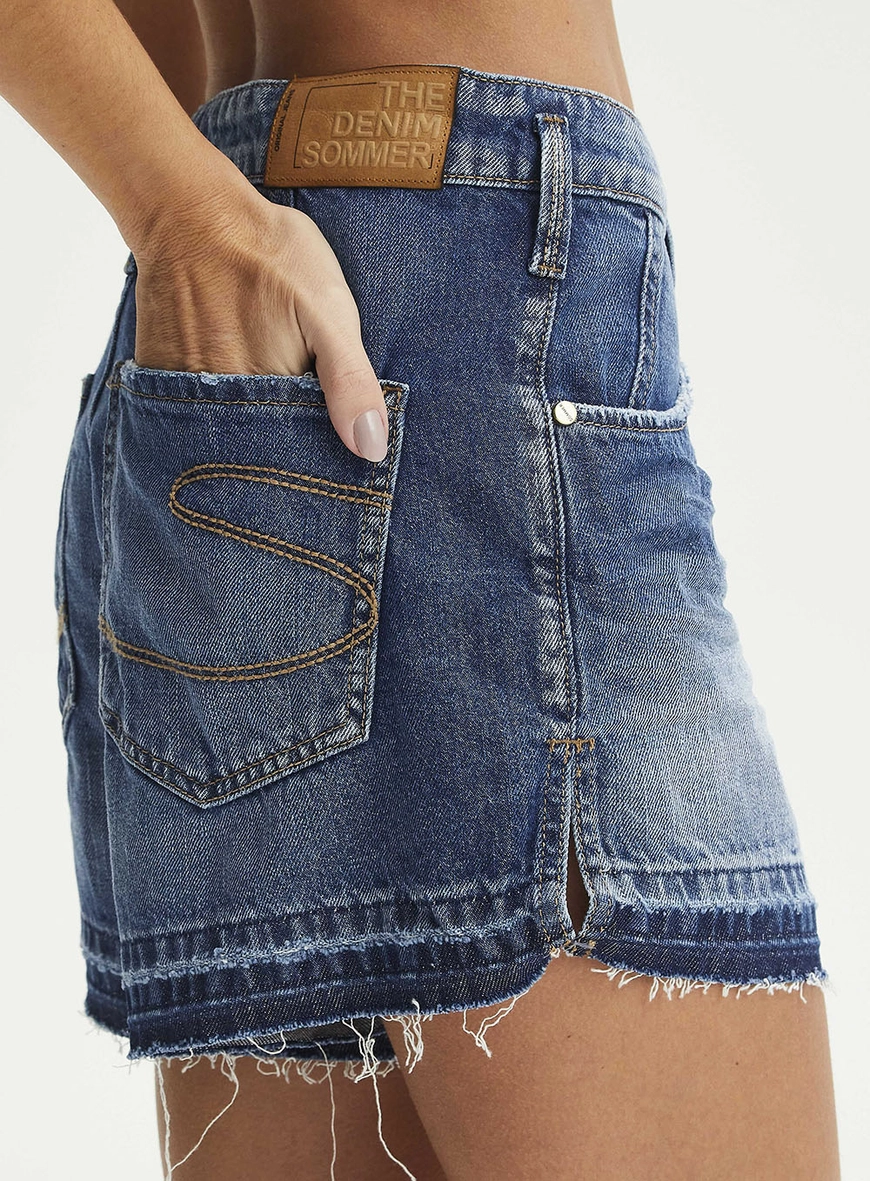 Short Jeans Isabel Índigo 3