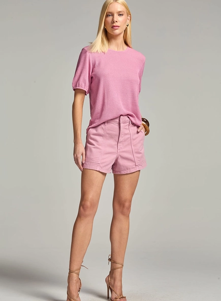 Short Sarja De Alfaiataria