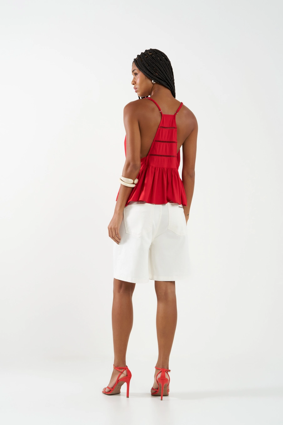 Bermuda Sarja Trapeze Alta Off Shell 4