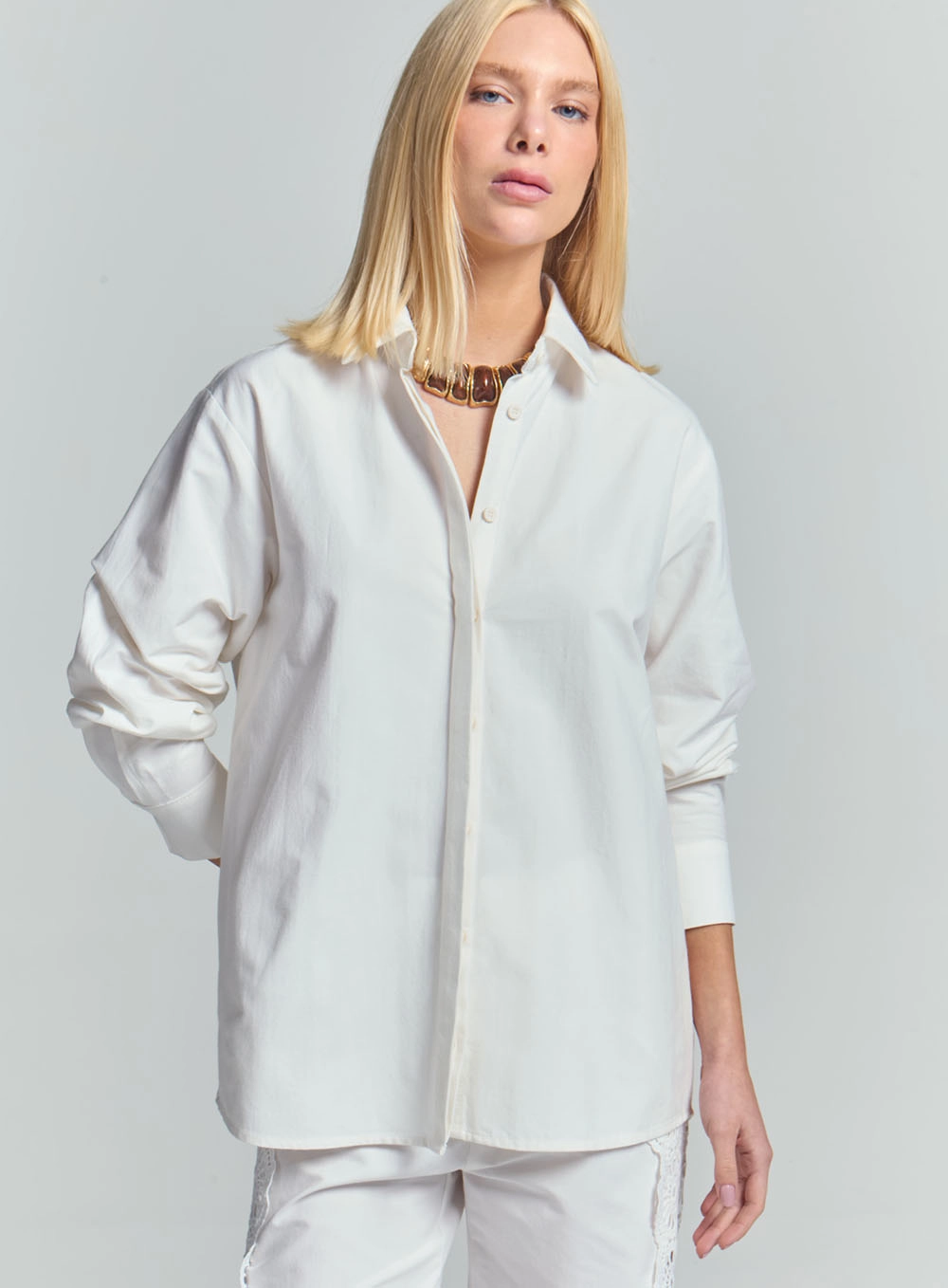 Camisa Feminina Over Soft Off Shell 2