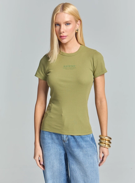 Camiseta Feminina Small Canelada
