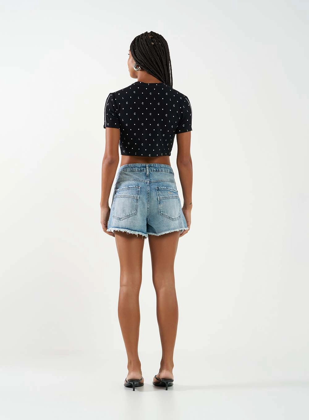 Shorts Jeans Boyfriend Com Cinto Índigo 5