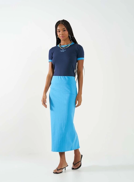 Saia Small Midi Com Fenda
