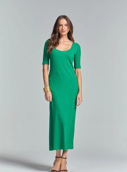 Vestido Canelado