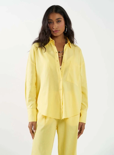 Camisa Oversized Com Bolso