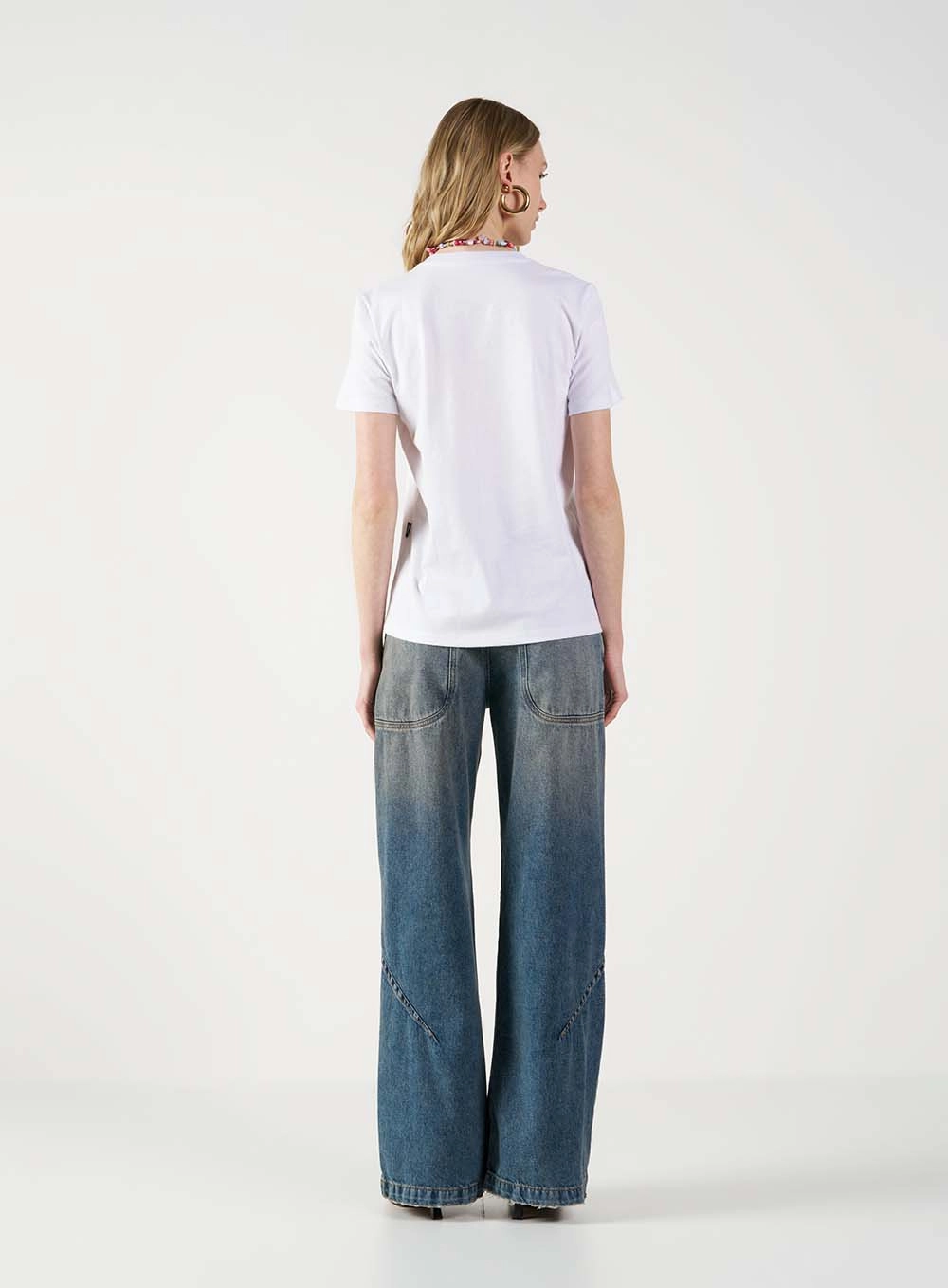 Camiseta Feminina Estampada Branco 4