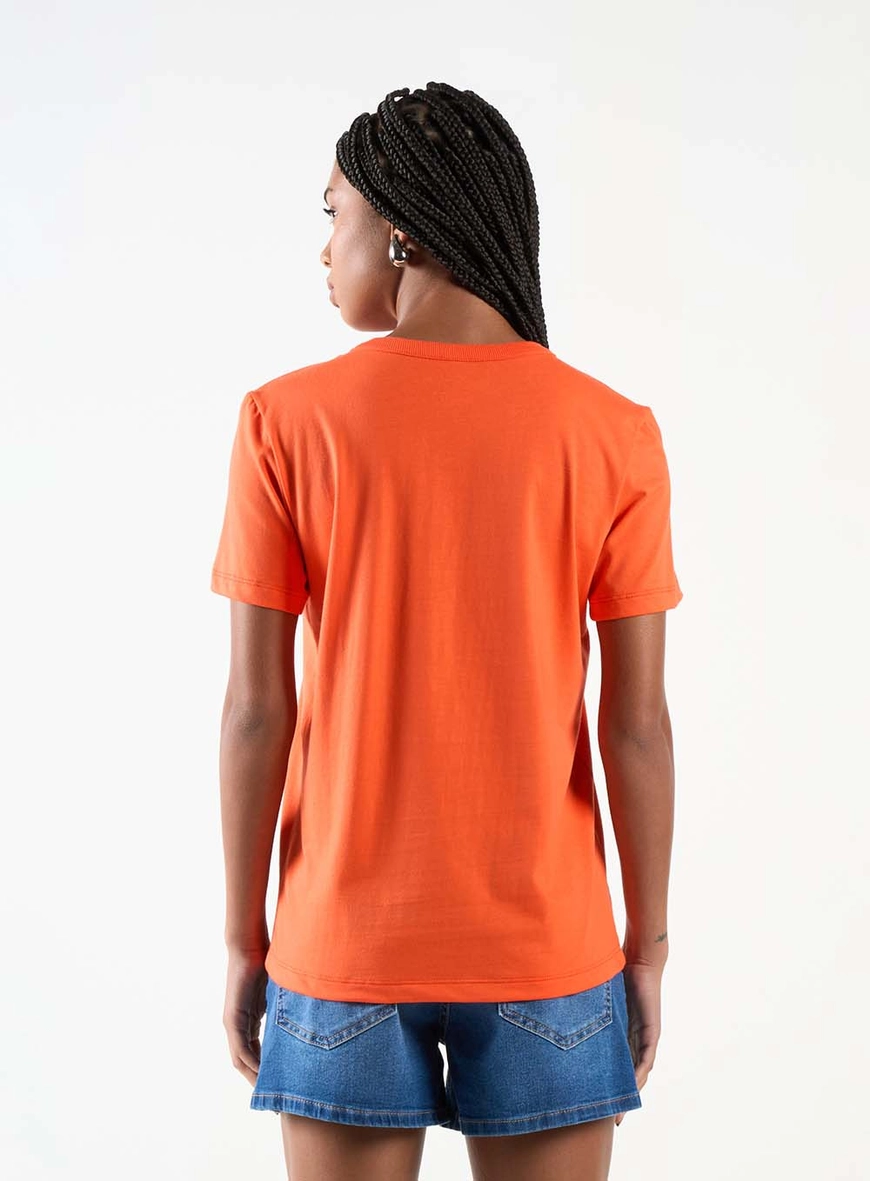 Camiseta Clc Laranja 4