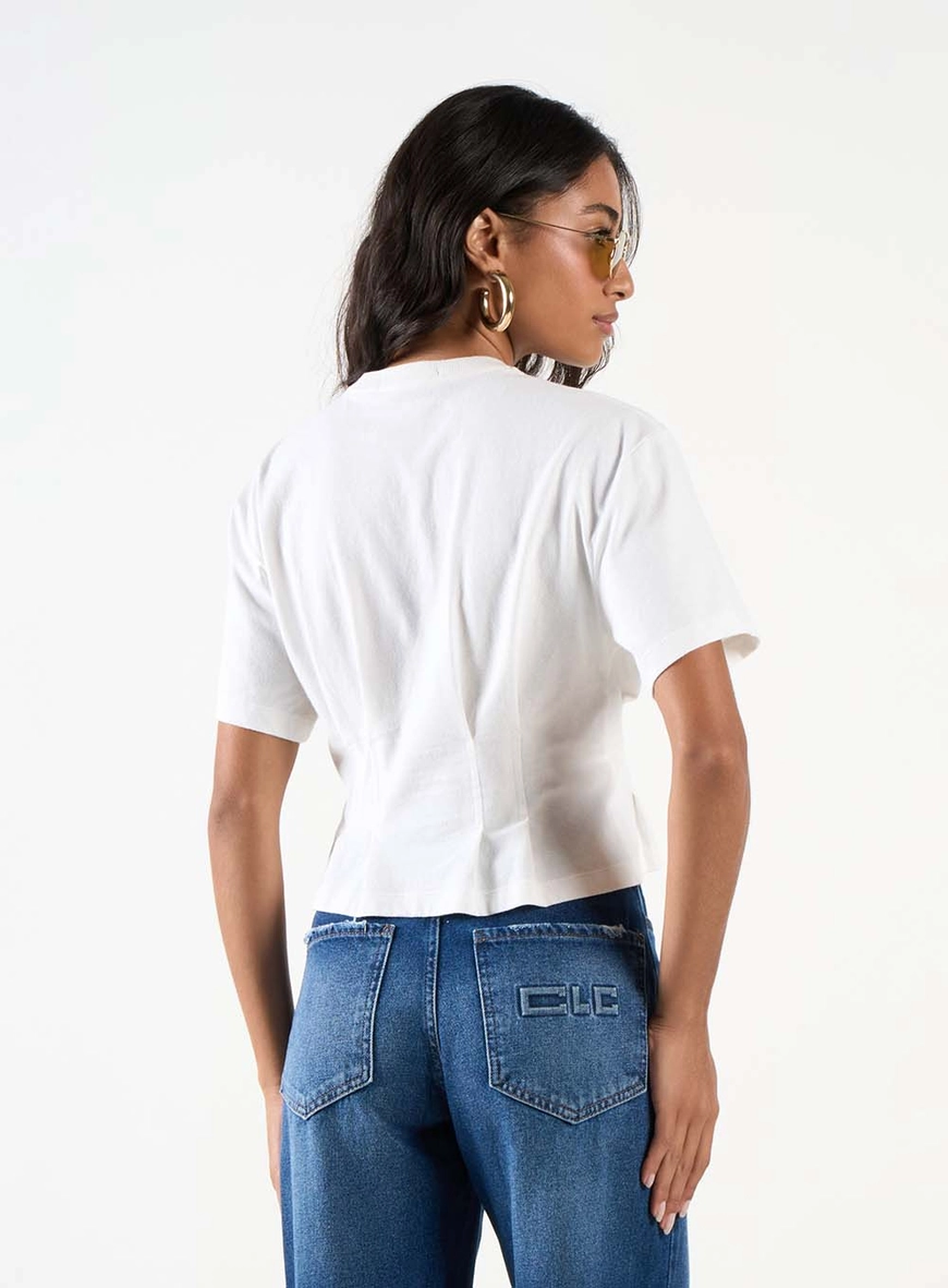 Camiseta Feminina Acinturada Off Shell 4