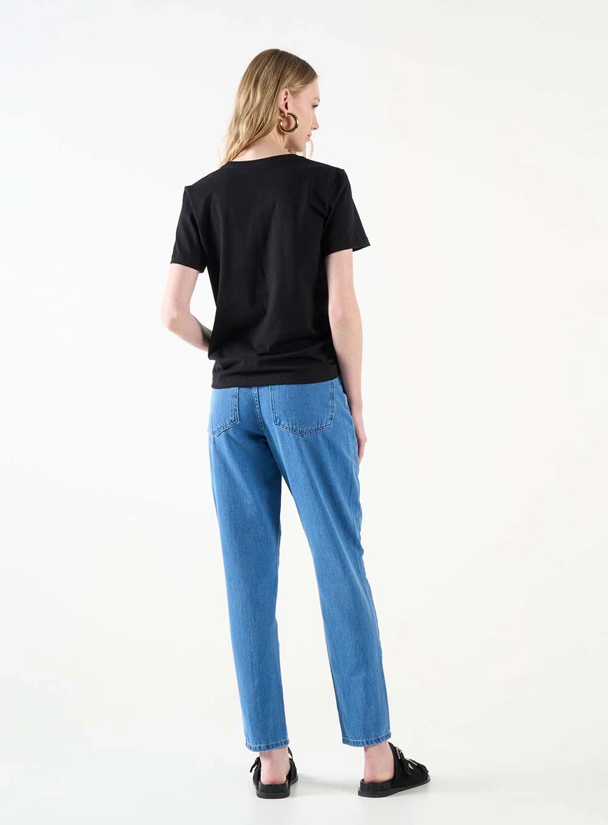 Camiseta Feminina Estampada Preto 5