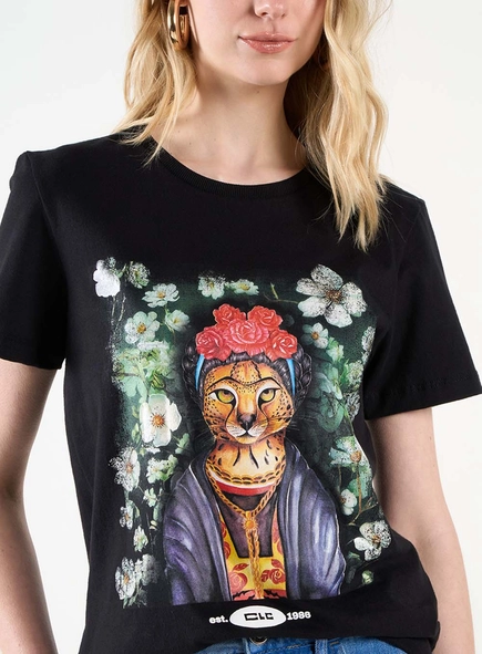 Camiseta Feminina Estampada