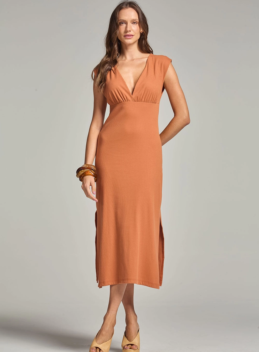 Vestido Sommer Marrom 1