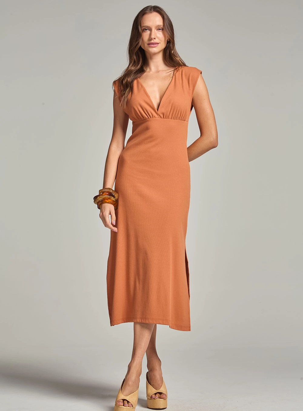 Vestido Sommer Marrom 2