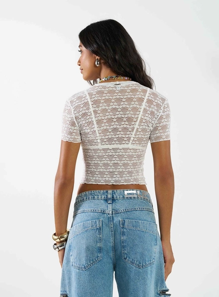 Blusa Small Em Renda