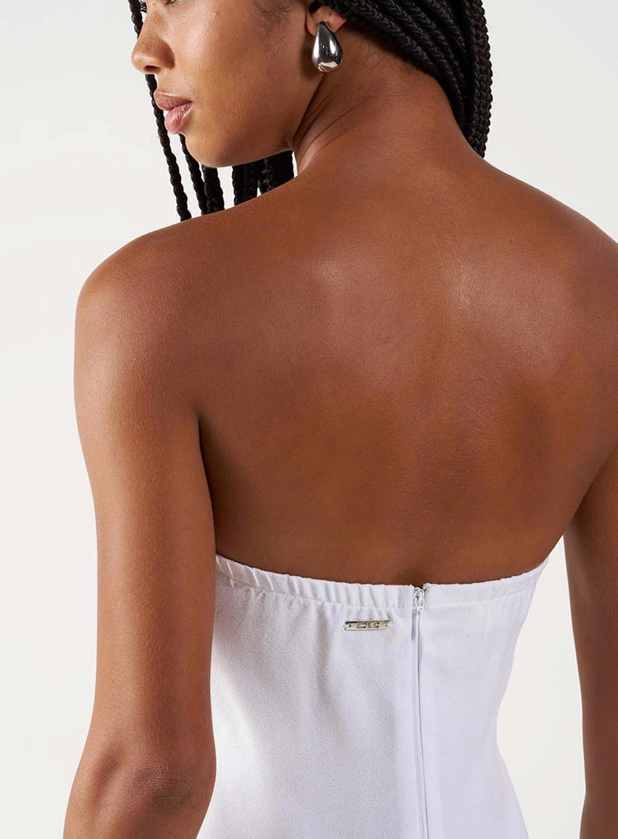 Vestido Tomara Que Caia Branco 5