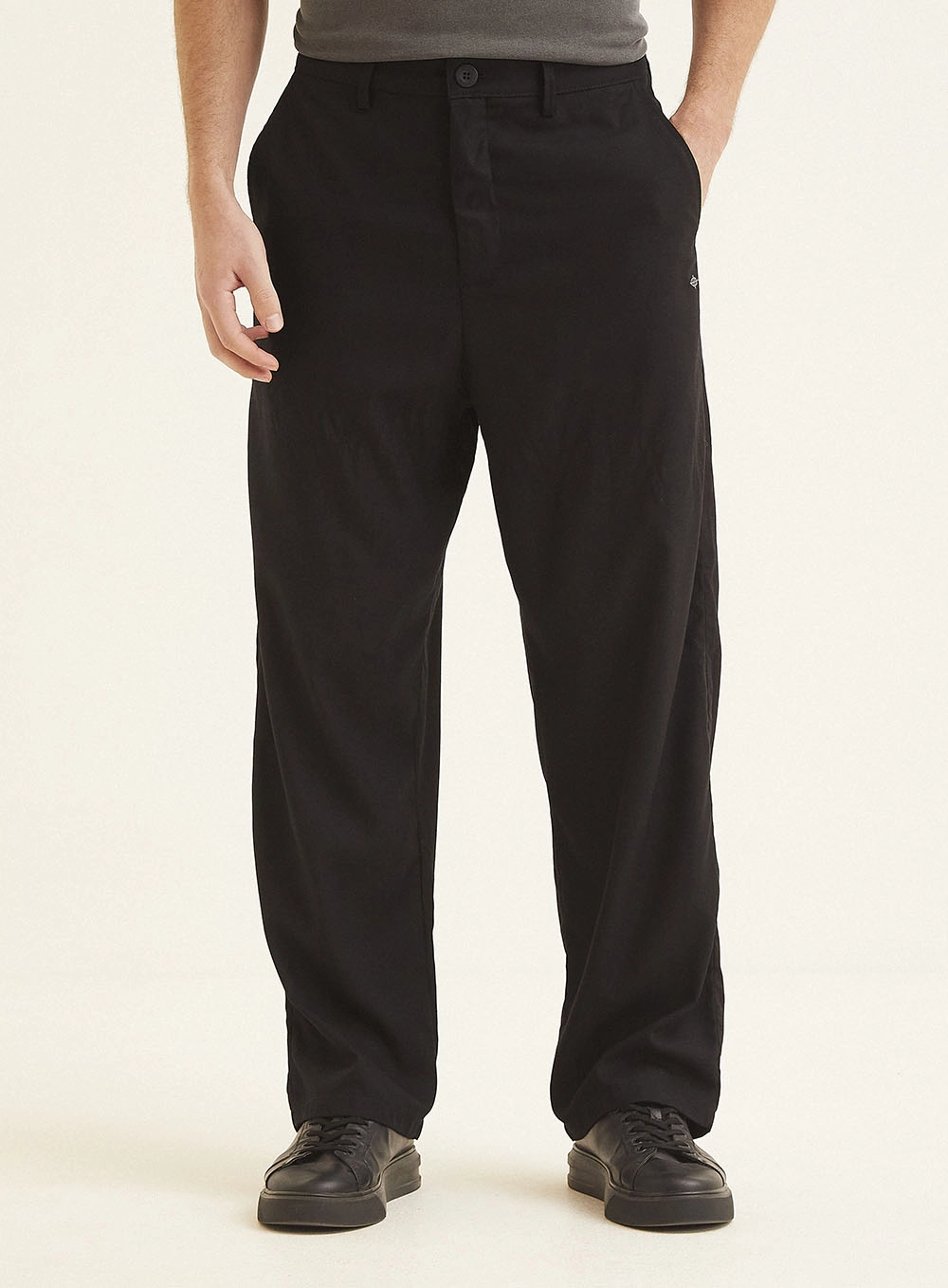 Calca Tecido Plano 1 Masculino Triton Preto 2