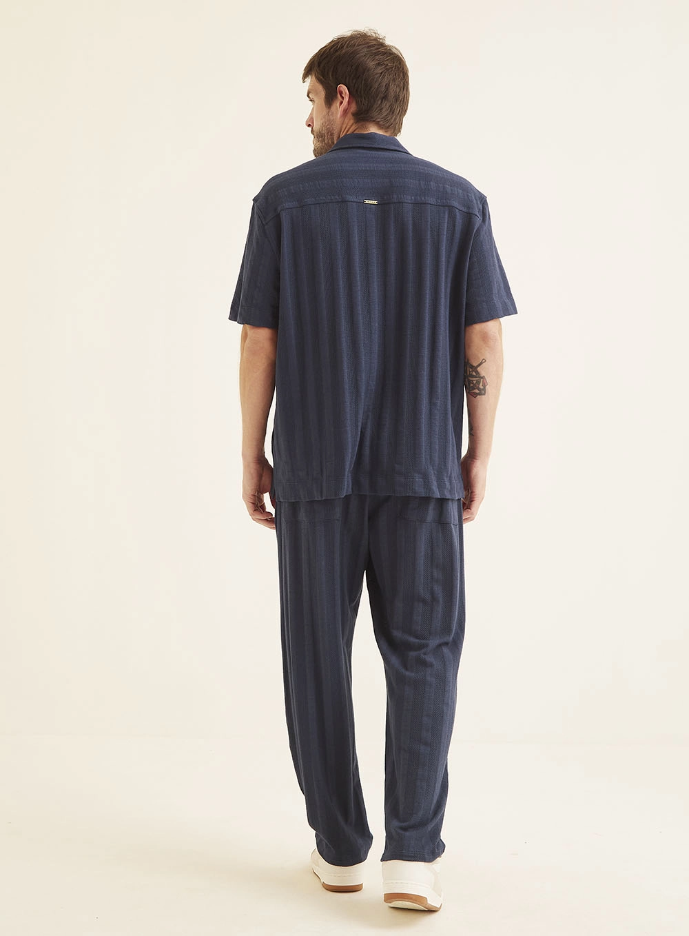 Calca Malha  Masculino Triton Azul 5