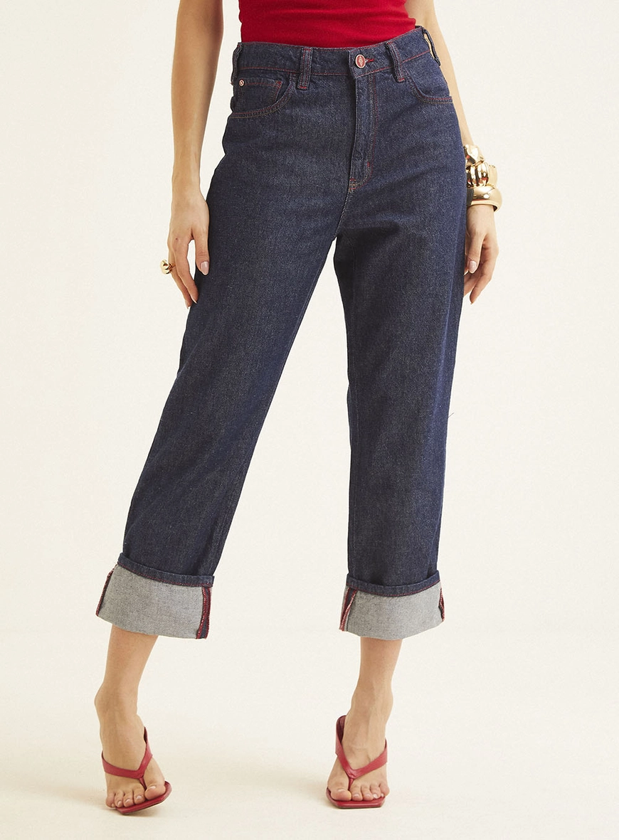 Calça Jeans Feminina - Thaila Índigo 2